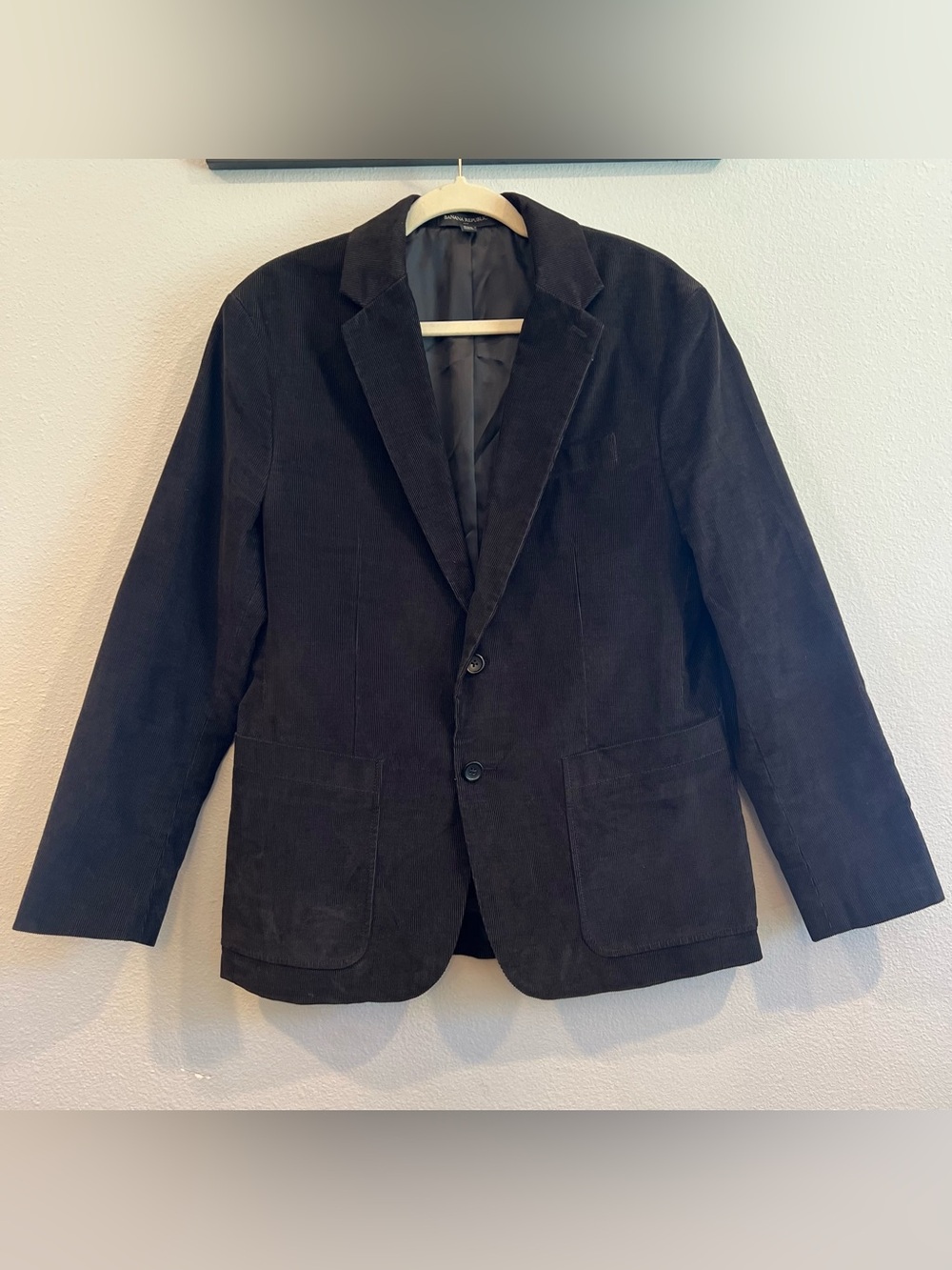 Banana republic corduroy blazer jacket size 40S slim fit